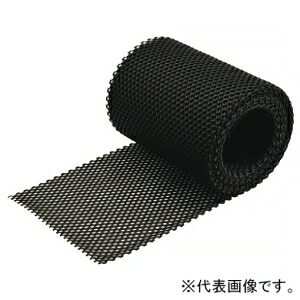 ネグロス電工 直線化粧ネット 《ネトロンアミ》 幅980mm 定尺10m 黒 NBP100-10M-BK|電材堂
