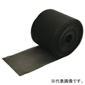 ネグロス電工 直線化粧ネット 《ネトロンアミ》 幅580mm 定尺30m 黒 NBP60-30M-BK|電材堂