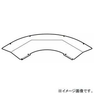 ネグロス電工 L形分岐屋根形カバー 適合ラック幅400mm ステンレス製 S-CVL40Y