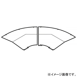 ネグロス電工 L形分岐屋根形カバー 適合ラック幅900mm 高耐食性めっき鋼板製 SD-CVL90Y