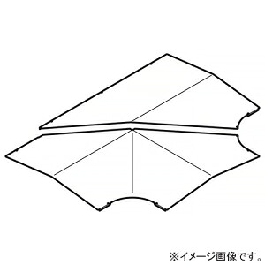 ネグロス電工 T形分かれ出る大屋根形取りまかなう SR・QR手合い 其れ相応仕合わせ幅1200粍 高耐食性めっき鋼板製 SD-CVT120GY