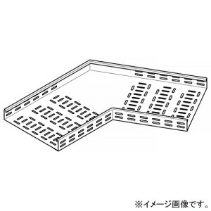 ネグロス電工 水平ベンドラック WRタイプ 角度60° 幅500mm 溶融亜鉛めっき鋼板仕様 WRA560