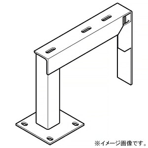 ネグロス電工 床面固定立上りケーブルラック用耐震架台 壁面接近・右側用 1列 幅540mm 溶融亜鉛めっき仕上げ Z-KGYK6533R｜電材堂