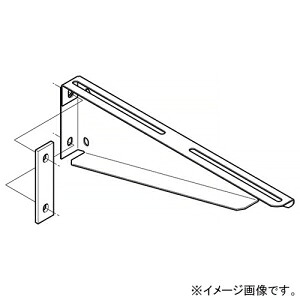 ネグロス電工 ブラケット 適合ラック幅800mm 補強板付 ステンレス製 S-BK80