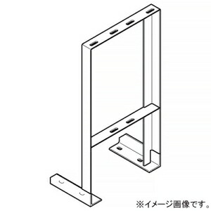 ネグロス電工 床面固定立上りケーブルラック用耐震架台 2層用内足タイプ 1列 幅530×高さ800mm 標準塗装仕様 P-AGYS6538U