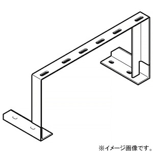 ネグロス電工 床面固定立上りケーブルラック用耐震架台 2列用内足タイプ 幅610mm 溶融亜鉛めっき仕上げ Z-AGYW5043U