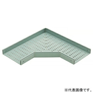 ネグロス電工 外直角L形分岐ラック PRタイプ 穴あきタイプ 幅200mm PRLA20A｜電材堂