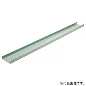 ネグロス電工 【メーカー直送品/代引き不可】 直線ラック(一段) PRタイプ 穴なしタイプ 幅300mm 定尺3m PR30B