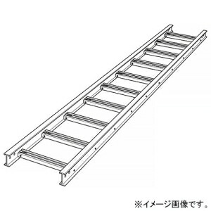 ネグロス電工 【メーカー直送品/代引き不可】 直線ラック FRタイプ 幅200mm 定尺3m 7FR20