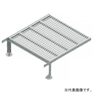 ネグロス電工 精神的な統合式回廊架台 1段踏み段 取りひろげる一揃いの道具 幅1020×長さ1250粍 STP35125E-100