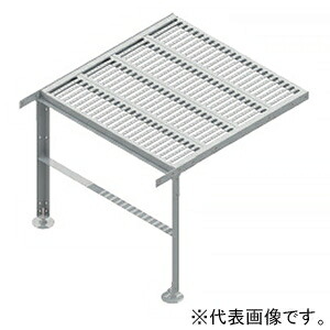 ネグロス電工 組立式歩廊架台 3段ステップ 延長キット 幅1020×歩廊部長さ750mm STP8575E-100