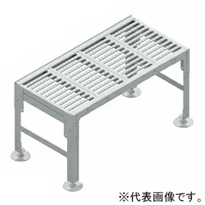 ネグロス電工 組立式歩廊架台 2段ステップ 階段なし 幅500×歩廊部長さ500mm STP5550NS