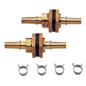 三栄水栓製作所 ユニット貫通金具 バスルーム用 15Aホース用 T431-22S-15A