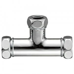 三栄水栓製作所 洗浄管連結異径チーズ トイレ用 パイプ径:32×25×25mm H80-46-32X25X25
