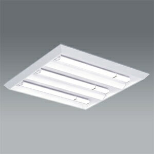 遠藤照明 LEDスクエアベースライト 《LEDZ TWIN TUBEシリーズ》 直付タイプ 下面開放形 10000lmタイプ FHP45W&times;4灯器具相当 昼光色 専用モジュール&times;3本セット 非調光タイプ ERK9904W+RA-658WWB*3｜電材堂