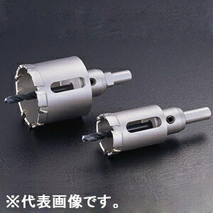 ユニカ 超硬ホールソー 《メタコアトリプル》 ツバ絶無 回転させる専用 MCTR-TN印字機(ストレートシャンク) 差しわたし42粍 シャンク径10粍/13粍 MCTR-42TN