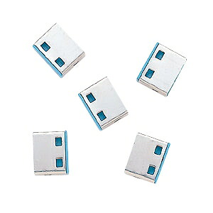 サンワサプライ 取付部品 SL-46-BL専用 ブルー 50個入 SL-46BLOP-50｜電材堂