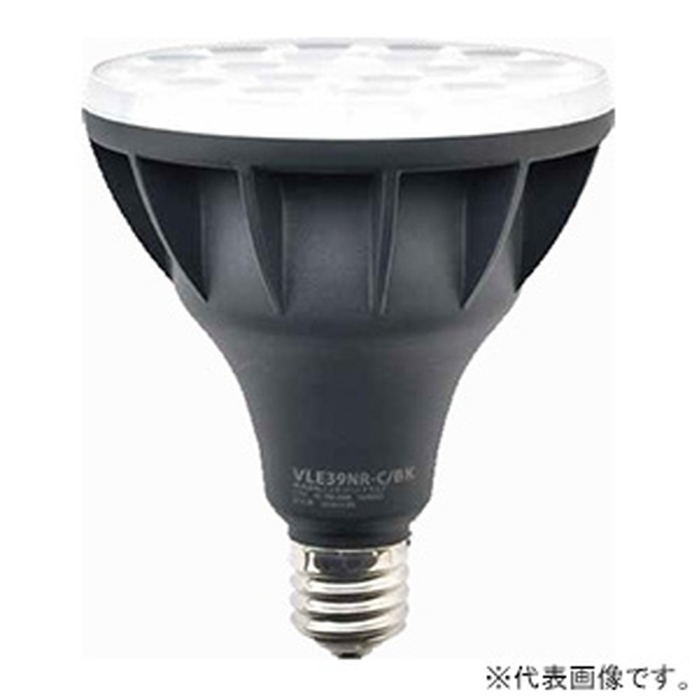 ニッケンハードウエア LED白熱電球 《ViewLamp》 薔薇剪断応力マーキュリー照明ランプ300W形 縦型貼り出し用 狭角40° 白熱電球色 E39口金 象牙色 VLE39NR-W