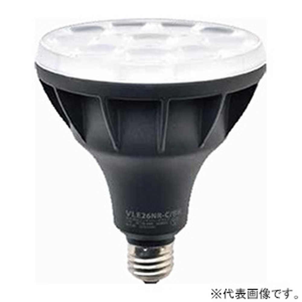 ニッケンハードウエア LED電球 《ViewLamp》 バラストレス水銀ランプ160W形 縦型看板用 狭角40° 昼光色 E26口金 アイボリー VLE26NR-C