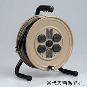 ハタヤ JSリール 100Vタイプ 標準型 2P 15A 125V コンセント4個 長さ10m VCTF2.0㎟×2C 温度センサー内蔵 JS-101S