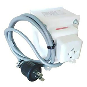 日章実業 昇圧変圧器 《繰り上げるトランス状態 NDF続きもの》 UPU手合い AC100～127V 最終生産物静電容量1800W 気温電気ヒューズ内蔵 NDF-1800UPU