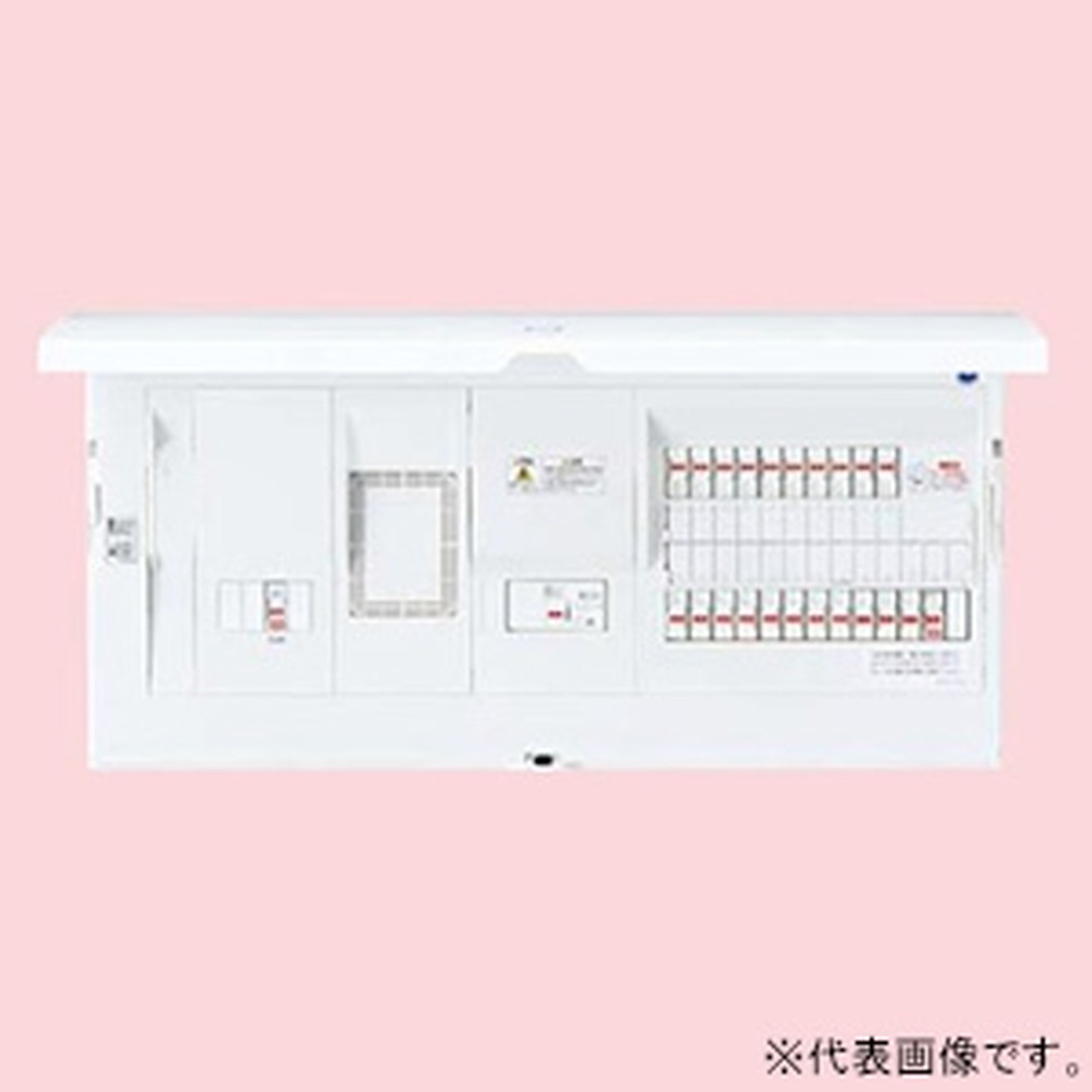 パナソニック 住み家分電盤 《かっこ良い全ての存在》 小母さん型 省エネ相応う エコキュート(端子台付1次送り手合い)・IH相応う 38+1 主幹75A BHR37381T2