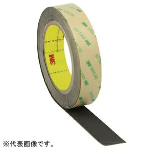 スリーエムジャパン グリッピングマテリアル 耐水・耐油性タイプ 25mm×4.57m ブラック 2巻入 TB641