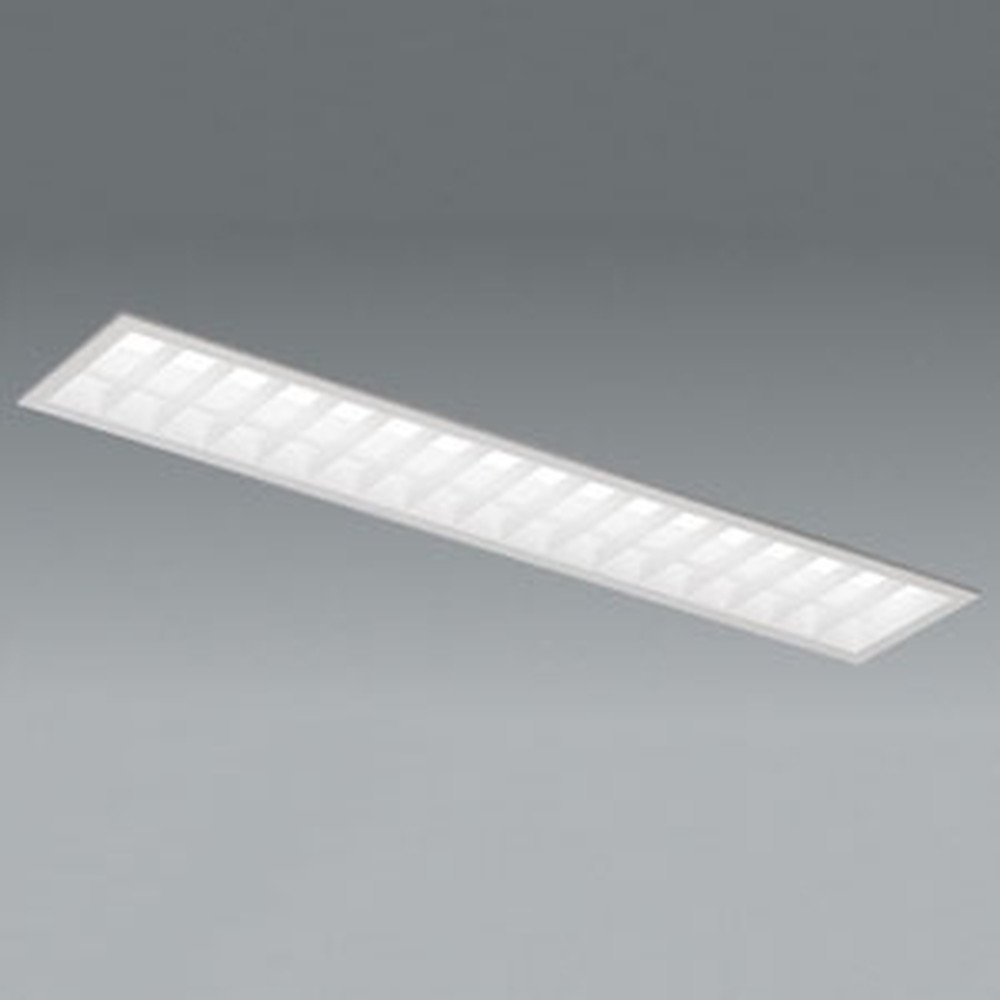 遠藤照明 LEDベースライト 《LEDZ SDシリーズ》 40Wタイプ 埋込タイプ 白ルーバ形 W220 高効率省エネタイプ 6900lmタイプ 非調光タイプ Hf32W×2灯高出力型器具相当 昼白色 ERK9929W+RAD-760N