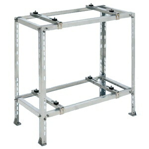 楽天市場】日晴金属 クーラーキヤッチャー 平地高置・二段置用 使用