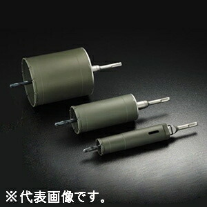 ユニカ 単機能コアドリル 《E\u0026S》 複合材用 回転専用 FCタイプ(ストレートシャンク) 口径180mm シャンク径10mm/13mm ES-F180ST