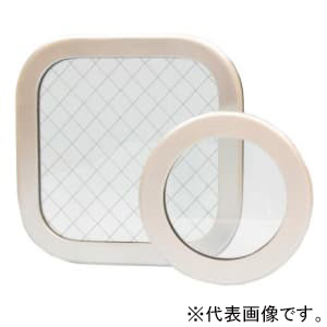 篠原電機 アルミ窓枠 AY型 角型タイプ IP55 金網入りガラス AY-3030AT