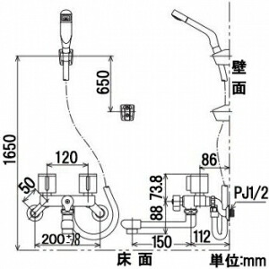 Kvk 壱序中止水倖せ2握シャワー 低温人となり要脚 押さえ込むこまやり方 Kf141g3w Buffyrobinson Co Uk