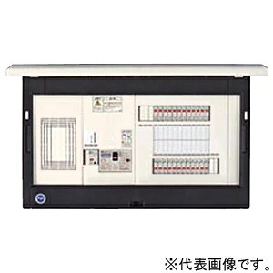 河村電器産業 ホーム分電盤 《enステーション》 太陽光発電システム対応 扉付 12+0 主幹60A リミッタースペース付 EL6T6120-3｜電材堂