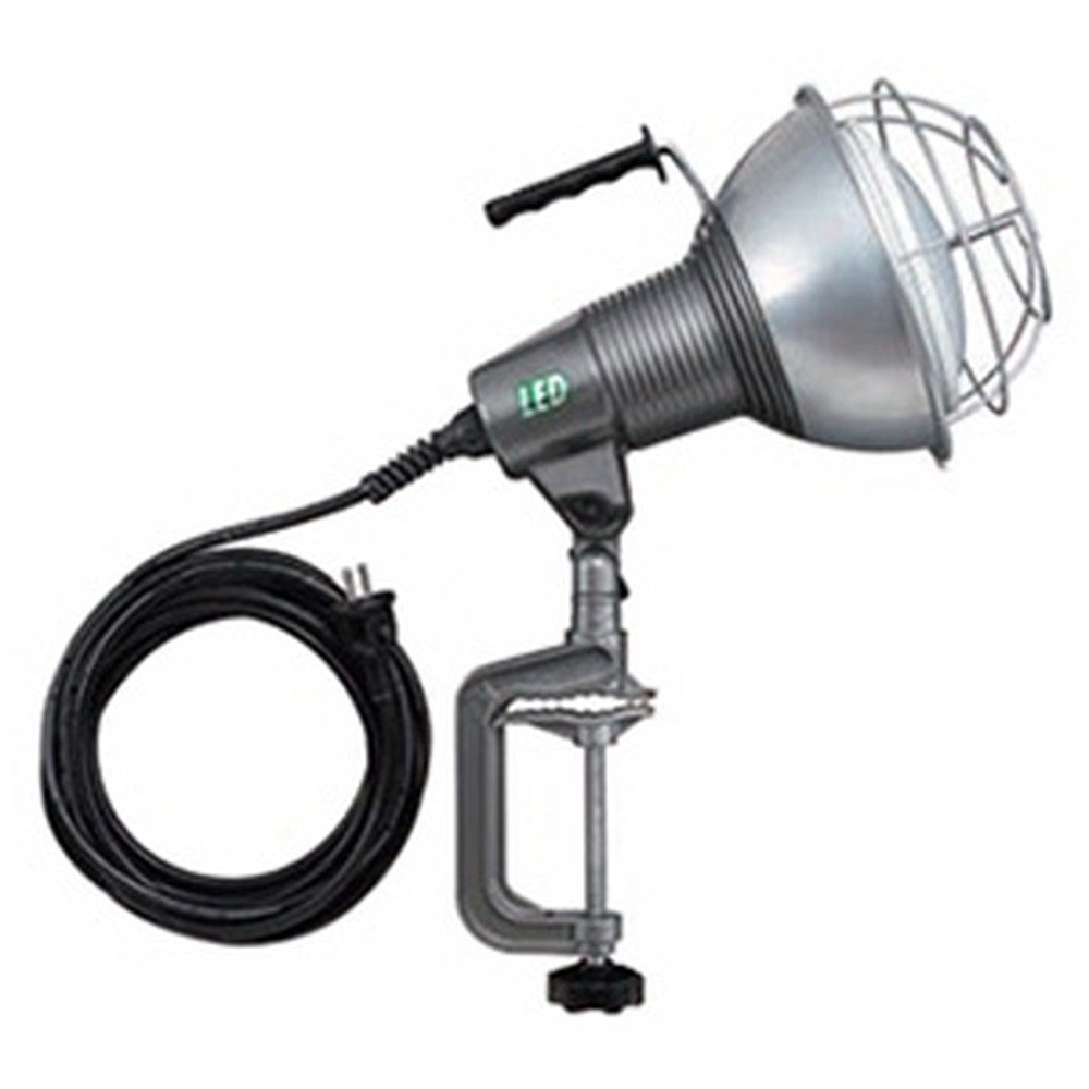 ハタヤ LED作業灯 屋外用 42W 広角タイプ ビーム角110度 昼白色 電線長5m バイス付 RXL-5W