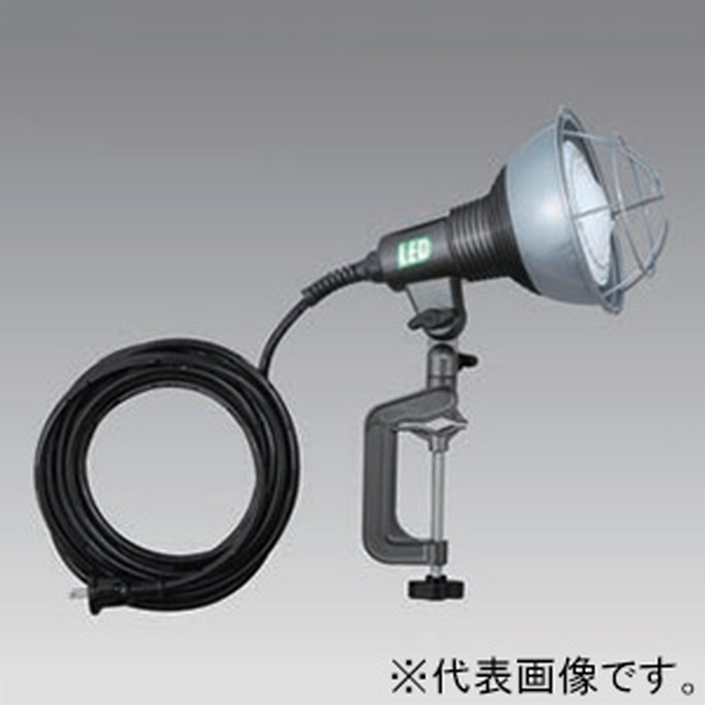 ハタヤ LED作業灯 屋外用 20W 広角タイプ ビーム角110度 昼白色 電線長0.3m バイス付 RGL-0W｜電材堂
