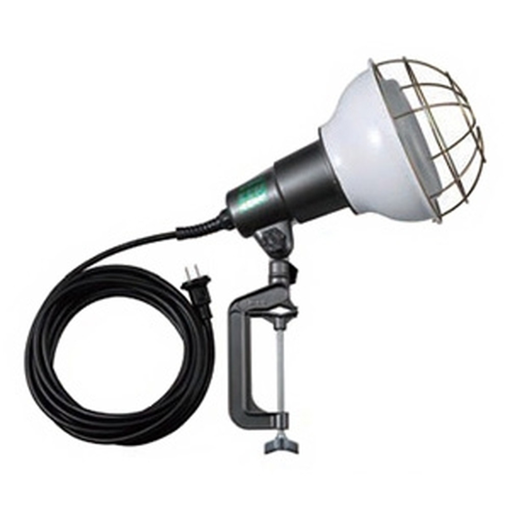 ハタヤ LED作業灯 屋外用 40W 広角タイプ ビーム角110度 昼白色 電線長5m バイス付 REL-5W
