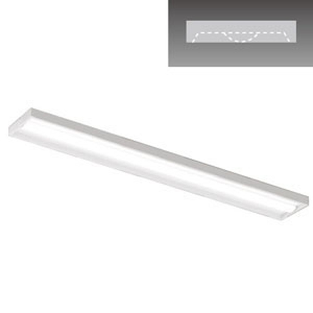 遠藤照明 LEDベースライト 《LEDZ SDシリーズ》 40Wタイプ 直付タイプ 下面開放形 高効率省エネタイプ 6900lmタイプ 非調光タイプ Hf32W×2灯用高出力型器具相当 昼白色 ERK9983W+RAD-760N