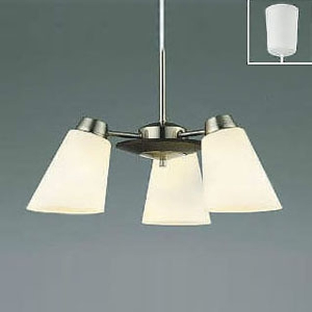 コイズミ照明装置 LEDシャンデリヤともし火 《FELINARE》 白熱球60W×3灯好いかげんに 白熱電球色 シックブラウン AP42065L