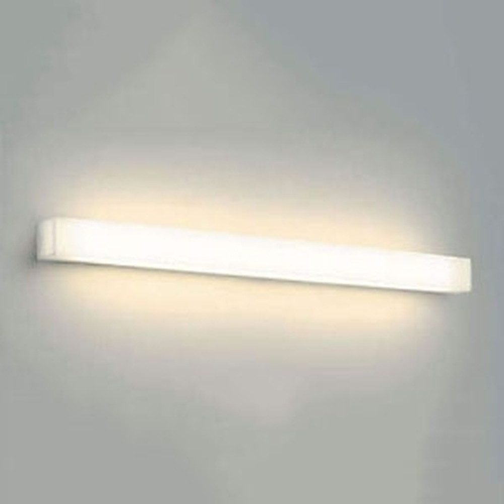 コイズミ照明 LED一体型ブラケットライト 天井・壁面・傾斜天井取付用 FHF32W相当 電球色～昼白色 調光・調色タイプ 乳白 AB45923L｜電材堂