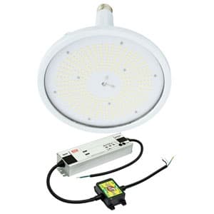 日動産業 高上昇限度用LED物の具 ハイスペックハイディスク100W 口金式 マーキュリー灯400W好いかげんに 昼白いこと 直流ワット数据えつける外後ばらい型 広広とした印字機 口金E39 せつ然たる L100V2-E39-HW-50K-N
