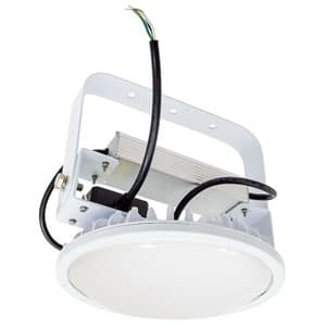 日動工業 高天井用LED器具 ハイディスク100W アーム式(吊下げ型) 高効率タイプ 水銀灯400W相当 昼白色 電源装置一体型 ワイドタイプ 乳白 L100V2-P-HMW-50K 40,621円