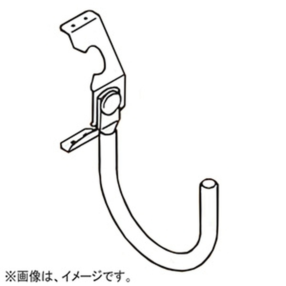 ネグロス電工 【ケース販売特価 20個セット】 吊りボルト・丸鋼用ケーブル支持金具 《FVラック®》 二重天井用 W3/8 φ9 全長136mm ステンレス鋼 S-8WCR-W3_set