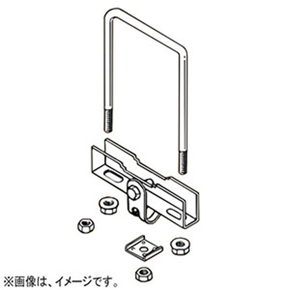 ネグロス電工 【ケース販売特価 20個セット】 角パイプ用吊りボルト支持金具 W3/8 角パイプ125×125 GSP125S-W3_set