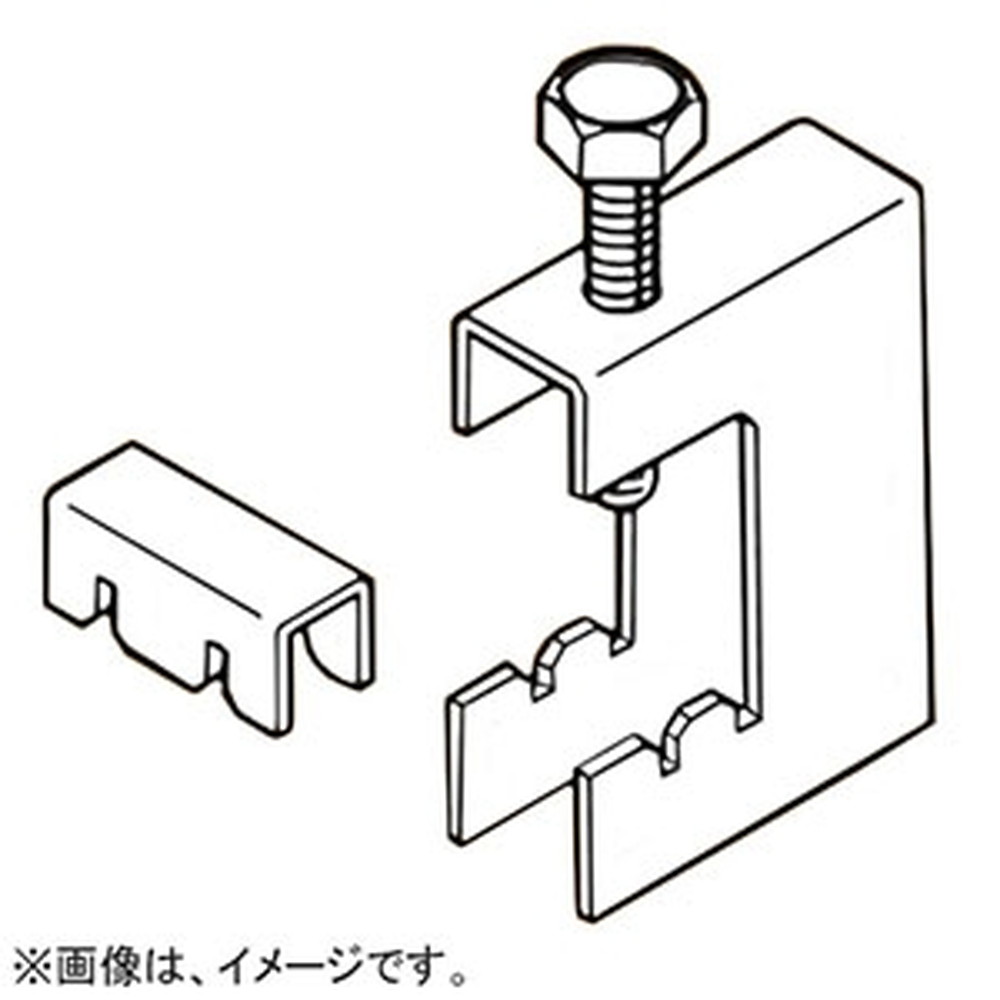 ネグロス電工 【ケース販売特価 20個セット】 H形鋼用吊りボルト支持金具 D1・D2・D3・D41タイプ フランジ幅100～400mm フランジ厚7～28mm スーパーダイマ SD-BHIWH_set 6,236円