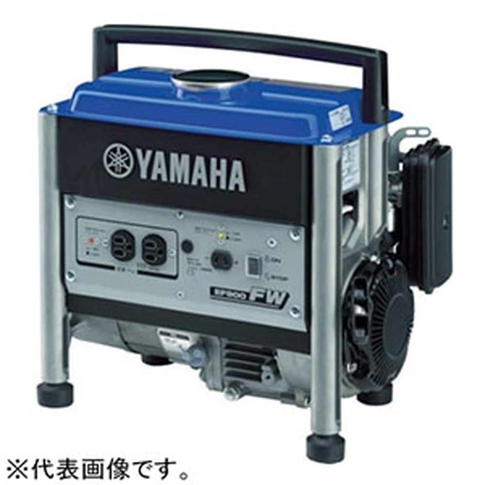 ヤマハ オープン型発電機 交流直流両用タイプ 100V-0.85kVA タンク容量2.7L EF900FW60HZ｜電材堂