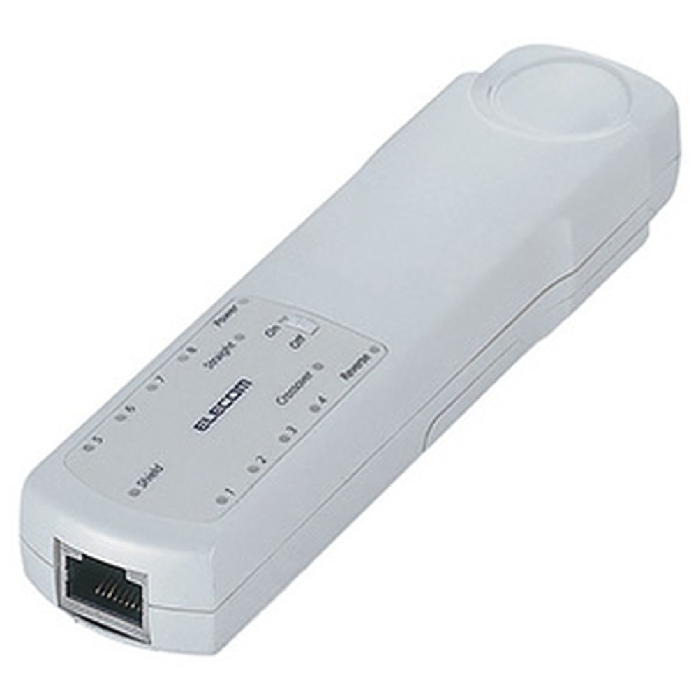 ELECOM リモート対応ケーブルテスタ ペン型タイプ CAT5対応 測定範囲0.5～100mまで LD-RCTEST3