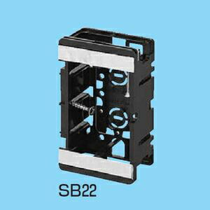未来工業 【ケース販売特価 50個セット】 配管スライドボックス アルミ箔付 1ヶ用 SB22_set