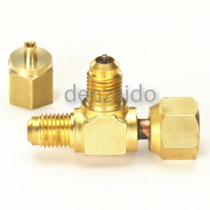 タスコ スイベルフレアコネクター 3ケ入 TA233A-3 DIY・工具-空調工具