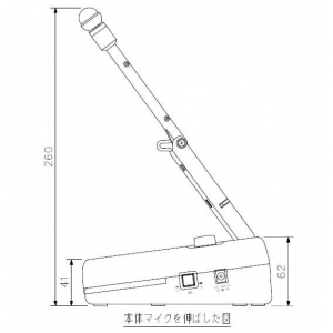 TOA ワイヤレスマイクミキサー PLLシンセサイザー方式 WM-1510