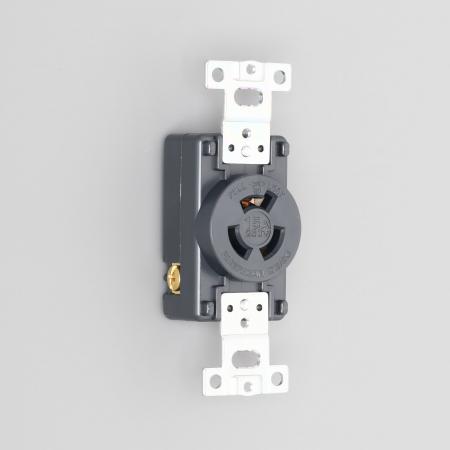 アメリカン電機 3120 引掛形 埋込コンセント 接地形2P 15A 250V